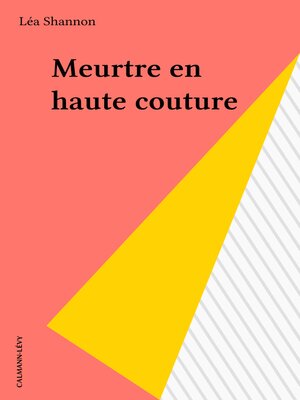 cover image of Meurtre en haute couture